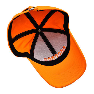 Middle Crown 6 Panel Baseball Cap Adesão Personalizável Embaldo Logotipo de bordado 3D