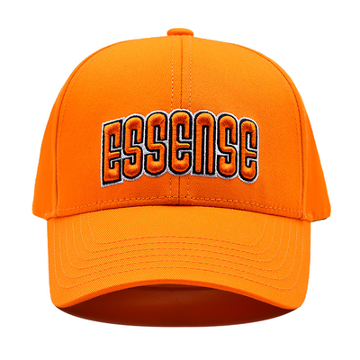 Middle Crown 6 Panel Baseball Cap Adesão Personalizável Embaldo Logotipo de bordado 3D