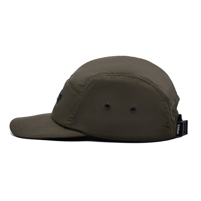 Chapéu Camper de algodão / nylon / poliéster com 5 painéis com pálpebras personalizadas