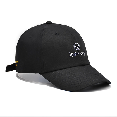 BSCI OEM Custom 6 Panel Cap Baseball de algodão, bordado plano Logotipo Gorras estruturado Sports Papai chapéu