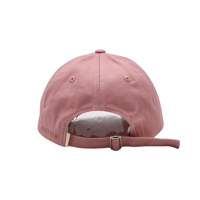 Classic 6 Panel Cotton Baseball Cap Visor curvo fechamento ajustável / Sweatband