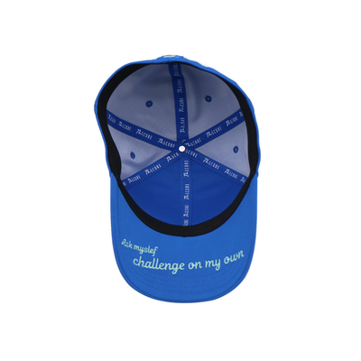 Profil estruturado de algodão 6 painéis Baseball Cap para estilo personalizado