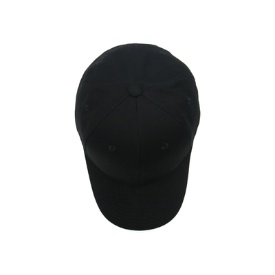 Capuz de basebol de algodão com coroa e costuras reforçadas