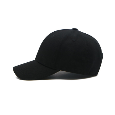 Capuz de basebol de algodão com coroa e costuras reforçadas
