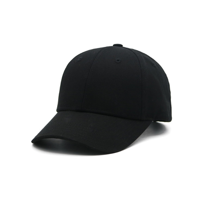 Capuz de basebol de algodão com coroa e costuras reforçadas