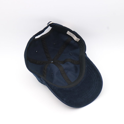 6 Capuz de Basebol de painel com costuras robustas painel frontal estruturado e visor curvo