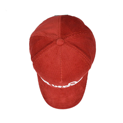 Capuz de basebol de 5 painéis com costuras reforçadas e visor curvo