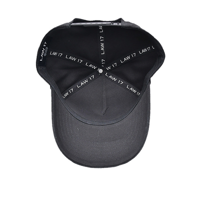Customize Cotton Five Panel Baseball Cap com visor curvo correia ajustável e forma estruturada