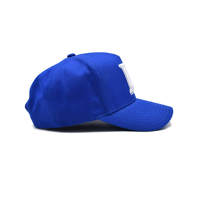 Chapéu de basebol personalizado de cinco painéis com coroa de perfil não estruturado e suéter de algodão