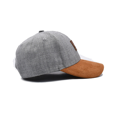 Capuz de beisebol de camisetas com costuras e costuras reforçadas