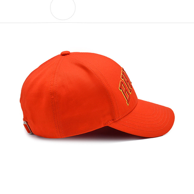 Capuz de basebol de algodão personalizado com logotipo bordado visor curvo fechamento ajustável