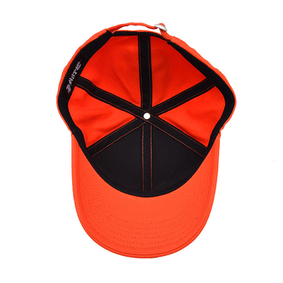 Capuz de basebol de algodão personalizado com logotipo bordado visor curvo fechamento ajustável