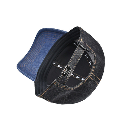 Perfil Construído Brincado Brinco de Baseball Custom Color Denim Suede Band