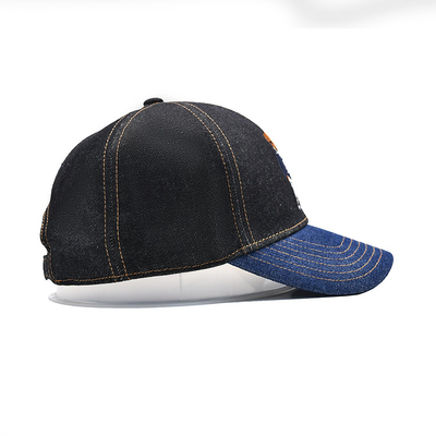 Perfil Construído Brincado Brinco de Baseball Custom Color Denim Suede Band