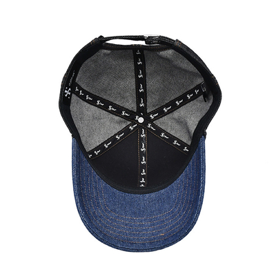 Perfil Construído Brincado Brinco de Baseball Custom Color Denim Suede Band