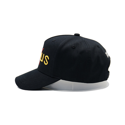 Chapéu de basebol personalizado com faixa de algodão e fecho ajustável