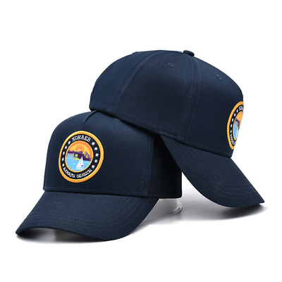 Capuz de beisebol de 5 painéis com costura combinada, com costuras reforçadas, suede suave.