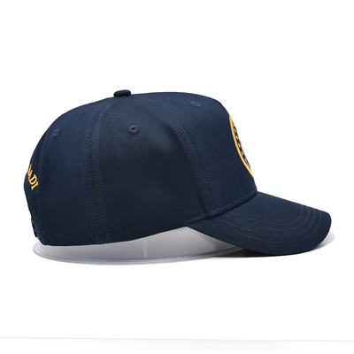 Capuz de beisebol de 5 painéis com costura combinada, com costuras reforçadas, suede suave.