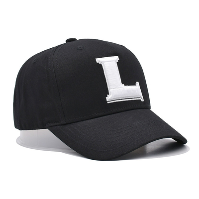 Chapéu de basebol bordado personalizado com costuras reforçadas coroa de perfil e correia ajustável