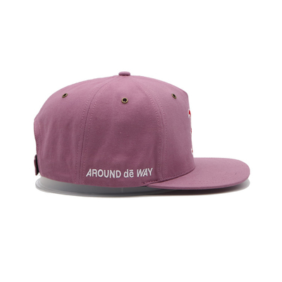 Boné de algodão ajustável aba reta snapback boné de beisebol design unissex