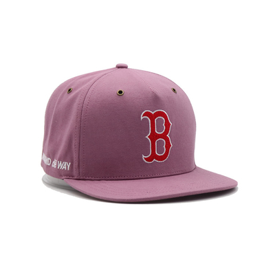Boné de algodão ajustável aba reta snapback boné de beisebol design unissex