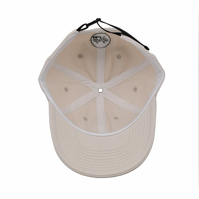 Chapéu de basebol bordado sob medida com correia ajustável e fivela de metal