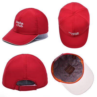 Capuz de basebol bordado com visor curvo para uso diário