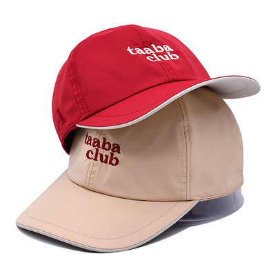 Capuz de basebol bordado com visor curvo para uso diário