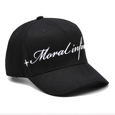 100% de algodão estruturado coroa visor curvo bonés de beisebol para qualquer idade
