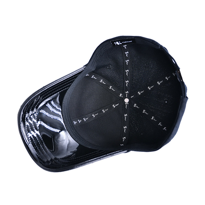 Faixa ajustável e desenho estruturado 6 Painel Baseball Cap para personalização