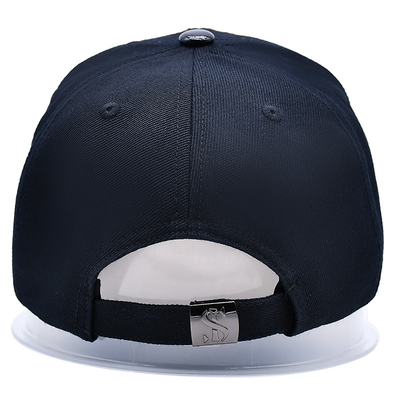 Faixa ajustável e desenho estruturado 6 Painel Baseball Cap para personalização