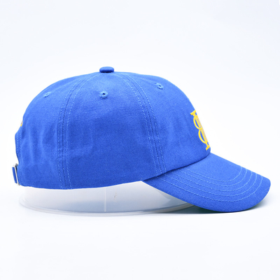Logotipo bordado personalizado Capuz de beisebol de 6 painéis não estruturado com visor curvo