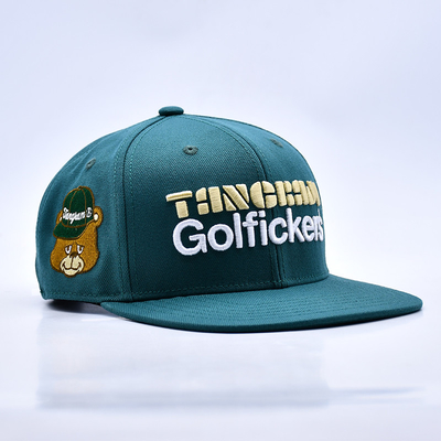 Logotipo de bordado 3D de qualidade elegante 6 painéis Chapéu Snapback Venda Quente
