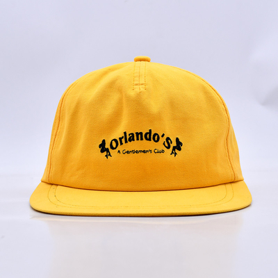 Chapéu Snapback de borda plana para os requisitos do cliente