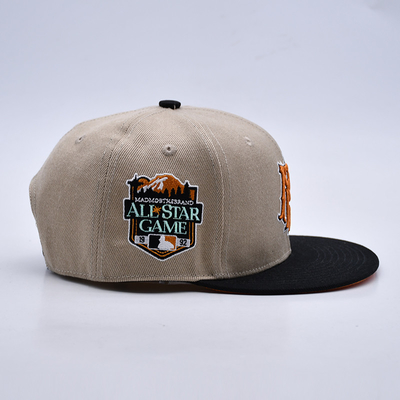 bordados Logotipo personalizado Caps Snapback Leve para Requisitos Personalizados