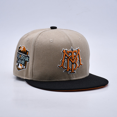 bordados Logotipo personalizado Caps Snapback Leve para Requisitos Personalizados