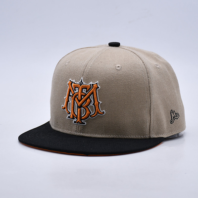 bordados Logotipo personalizado Caps Snapback Leve para Requisitos Personalizados