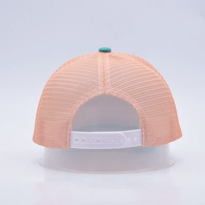 Preço da fábrica Seis painéis Construídos Trucker Baseball Cap Match A cor do tecido