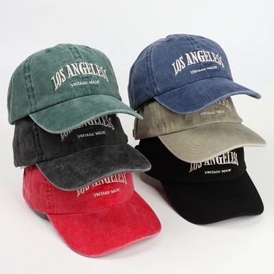Desconto 6 Caps de Baseball com Visor Curvo de Bordado Flat