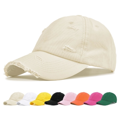 Gráfico de Alta Qualidade 6 Painel Curva Borda Baseball Cap Para as Vossas Necessidades de Negócios