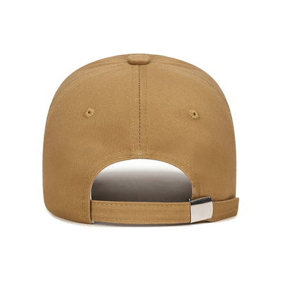 Chapéu de moda Khaki Outdoor 6 Painel de visor curvo Chapéu de beisebol com preço mais baixo
