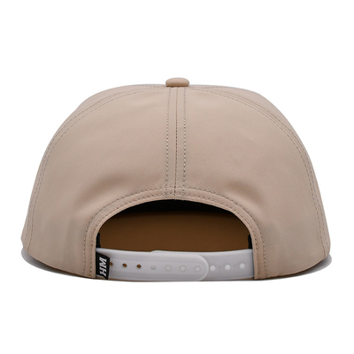 Capuzes Snapback Leves e Respiráveis com Fecho de Plástico e Patch de Bordado