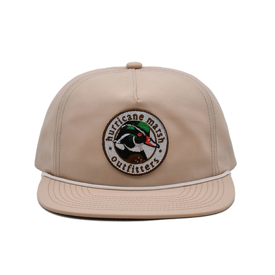 Capuzes Snapback Leves e Respiráveis com Fecho de Plástico e Patch de Bordado