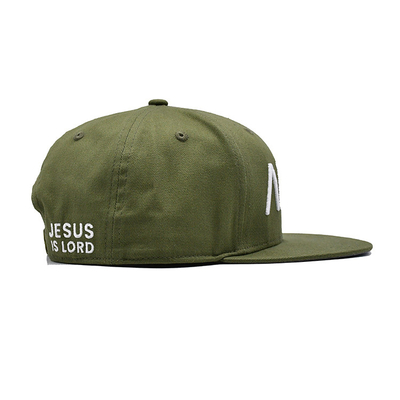 Chapéu Snapback bordado com logotipo personalizado com algodão leve