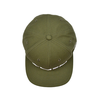 Chapéu Snapback bordado com logotipo personalizado com algodão leve