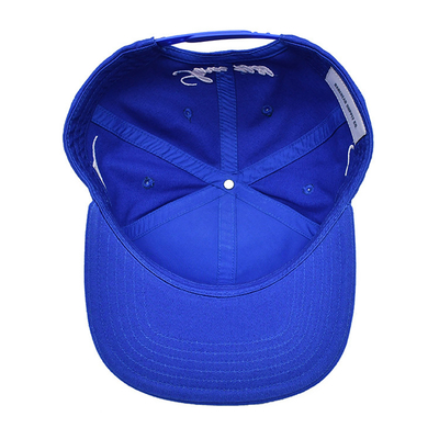 Chapéu Snapback de borda plana respirável com logotipo de bordado personalizado