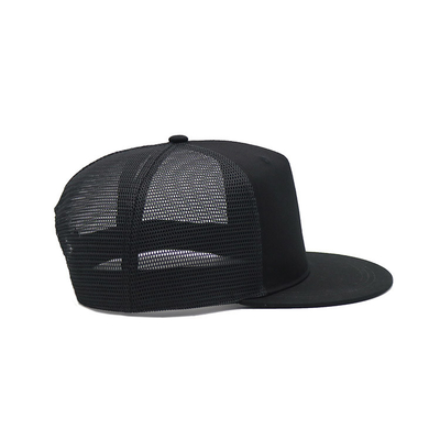 Unisex Custom 5 Panel Cotton Trucker Cap pode personalizar o seu logotipo