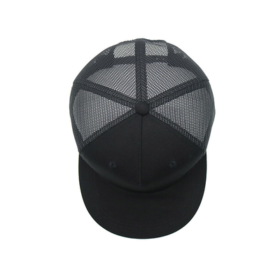 Unisex Custom 5 Panel Cotton Trucker Cap pode personalizar o seu logotipo