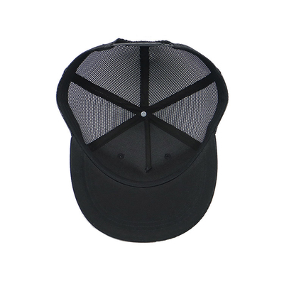 Unisex Custom 5 Panel Cotton Trucker Cap pode personalizar o seu logotipo