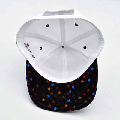 New Fashion Hip Hop Outdoor Sport 3d Puff Snapback Cap Logotipo bordado Personalizado de alta qualidade Homens Mulheres Snapback de borda plana